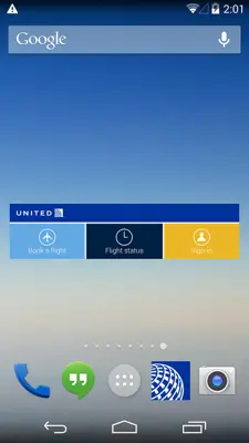 United Airlines android App screenshot 0