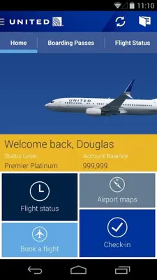 United Airlines android App screenshot 7